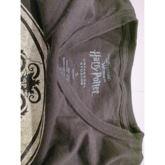Harry Potter Small Black Borgin and Burke's Logo T-shirt Wizarding World - Picture 3 of 5